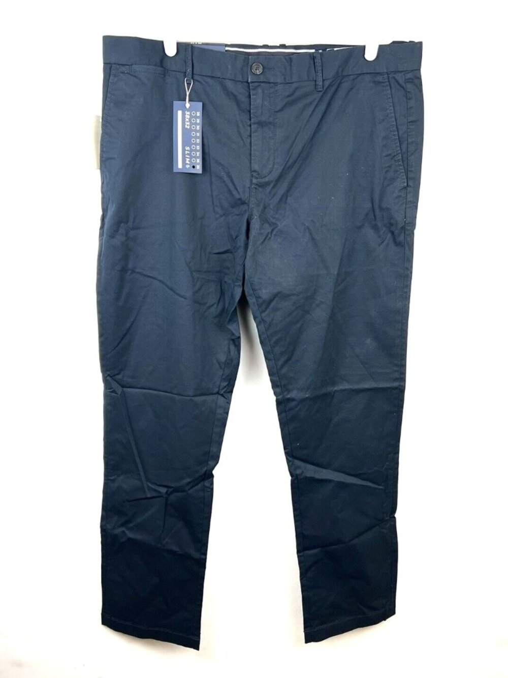 Original Penguin Mens Premium Slim Fit Pants Dark Size 38 X 32